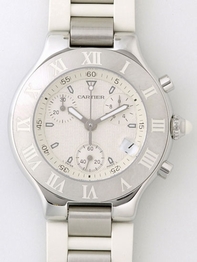 Cartier W10184U2 Silver Watch