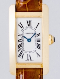 Cartier Tank W2601556 White Dial Watch