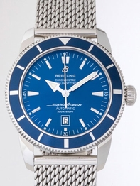 Breitling SuperOcean A1732024/C734-SS Blue Dial Watch