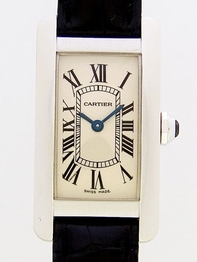 Automatic Cartier W2601956 Mens White Watches