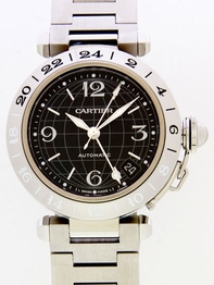 Cartier Pasha W31079M7 Black Dial Watch