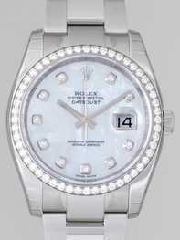 Rolex 116244 Automatic 18Kt White Gold And Stainless Steel Watch