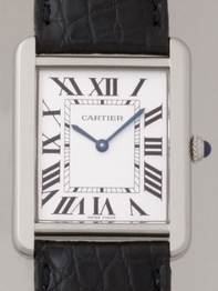 Automatic Cartier W5200003 Mens White Watches