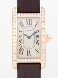 Mens Cartier Tank lWB707331 Yellow Gold Watch