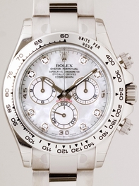 Rolex Daytona 116509 White Diamonds Dial Watch