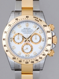 Rolex Daytona 116523WDO 18kt Yellow Gold And Stainless Steel Case Swiss Watch