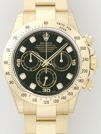 Rolex Daytona 116528 Black Diamonds Dial Watch