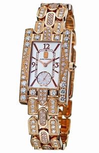 Harry Winston 310-LQRR-M-A04-DP0-1 Swiss Quartz  18K Rose Gold and Diamonds Watch