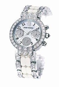 Harry Winston 200/UCQ32WW1.MD/D3.1/D2.1 Quartz White Gold set with 35 Diamonds, 2.17 carats  Watch