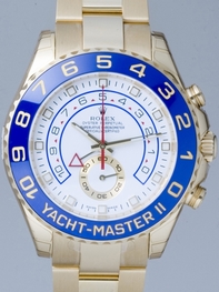 Rolex Yachtmaster 116688WAO White Arabic Dial Watch