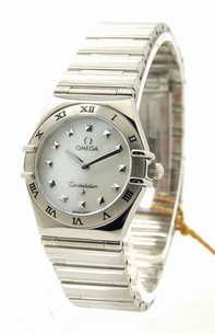 Omega Museum 1571.71.00 White Mother of Pearl Dial Watch