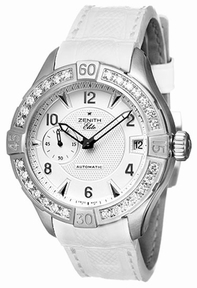 White Zenith 16.0506.680/09.C667 Womens Stainless Steel Watch