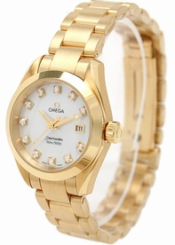 Omega 2177.75.00 Quartz 18k Yellow Gold  Watch