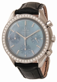 Automatic Omega 3835.76.31 Womens Blue Mother-of-pearl Watches