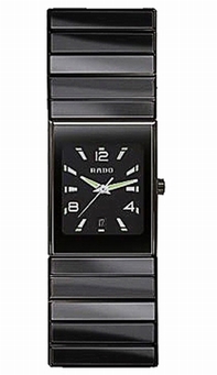 Rado Ceramica R21348192 Black Dial Watch