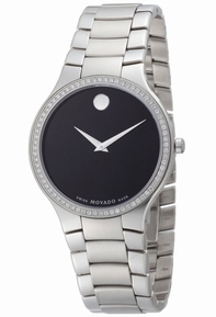 Movado Metio 0606384 Black Dial Watch