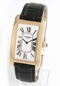 Cartier Tank W2604751 White Dial Watch