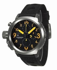 U-Boat Flightdeck 43-CAS-3 Black Dial Watch