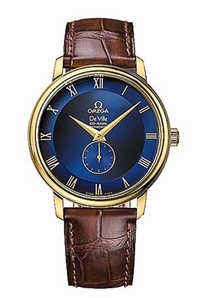 Automatic Omega 4613.80.02 Mens Blue Roman Numeral Watches