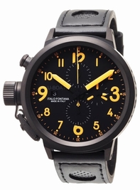 U-Boat Flightdeck 1905 Black Dial Watch