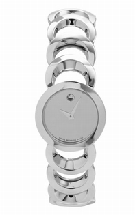 Movado Rondiro 605525 Stainless Steel Case Swiss Watch