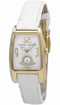 Hamilton Ventura H33431953 18k Yellow Gold Case Swiss Watch