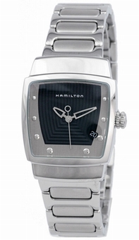 Black Hamilton H16311132 Mens Stainless Steel Watch