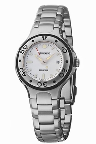 Swiss Quartz  Movado 2600028 Womens White Watches