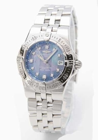 Blue Breitling A710B98PA Mens Stainless Steel Watch