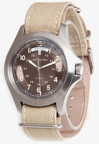 Hamilton Khaki Field H64451353 Brown Dial Watch