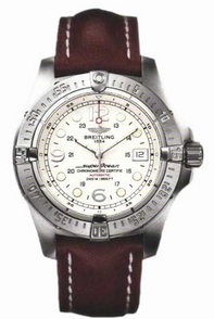 Automatic Breitling A1739010/G591 Mens White Watches