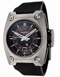 Mens Wyler Geneve Code R 100.1.00.BO2.RBA Stainless Steel Watch