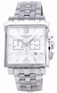 Silver Hamilton H32666155 Mens Stainless Steel Watch