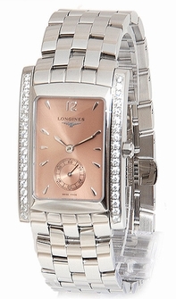 Longines Mens Diamond Watch L5.655.0.96.6