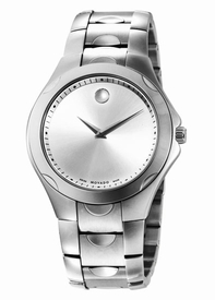 Movado Luno 606379 Silver Dial Watch