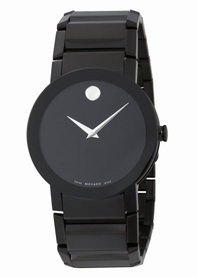 Movado Mens Stainless Steel Watch 606307