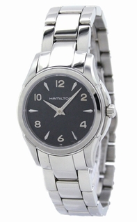 Black Hamilton H32211135 Womens Stainless Steel Watch