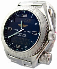 Breitling Mens Stainless Steel Watch J5632111-B433