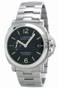 Black Panerai PAM00298 Mens Stainless Steel Watch