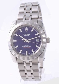 Tudor Mens Stainless Steel Watch TD21010BL5