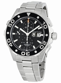 Black Tag Heuer THCAJ2110BA0872 Mens Stainless Steel Watch