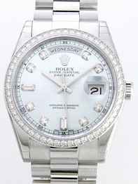 Rolex 118346A President Midsize Series Mens Watch