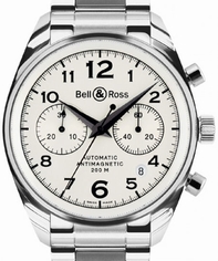 Bell Ross Geneva 126 White Automatic Stainless Steel Watch