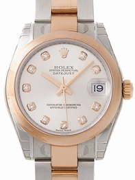 Automatic Rolex 178241 Mens White Watches