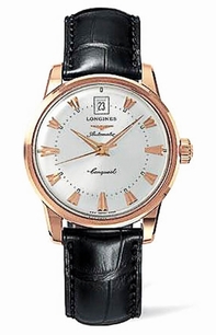 Longines L1.611.8.78.4 Automatic 18k Pink Gold Watch