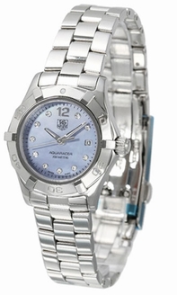 Womens Tag Heuer Aquaracer WAF1419.BA0824 Stainless Steel Watch