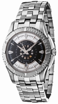 Hamilton H37515131 Black and Silver Watch