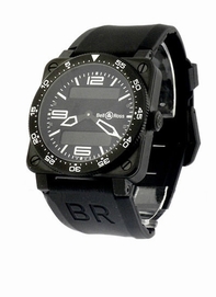 Bell Ross BR 03 Type Aviation Quartz Stainless Steel Watch