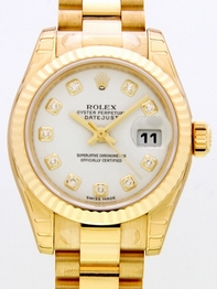 Rolex Mens Stainless Steel Watch 179178