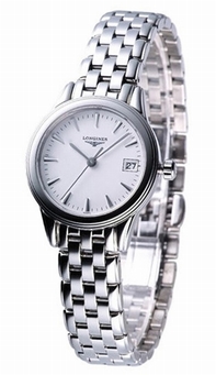 Longines L4.216.4.12.6 White Baton Watch